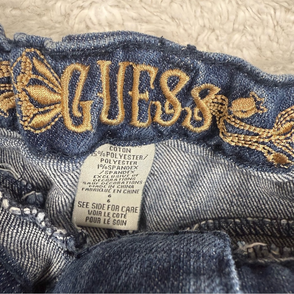 Guess Kids Blue Denim Jeans - Picture 3 of 4